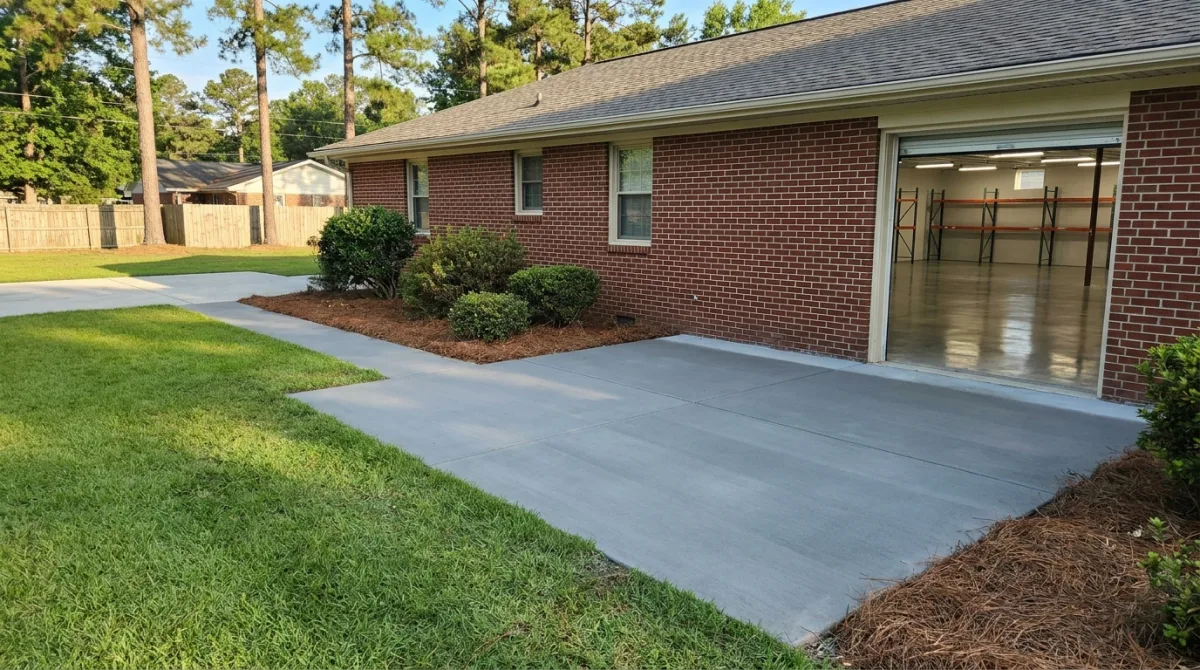 Commercial Concrete Installation (2) project in Hope Mills NC