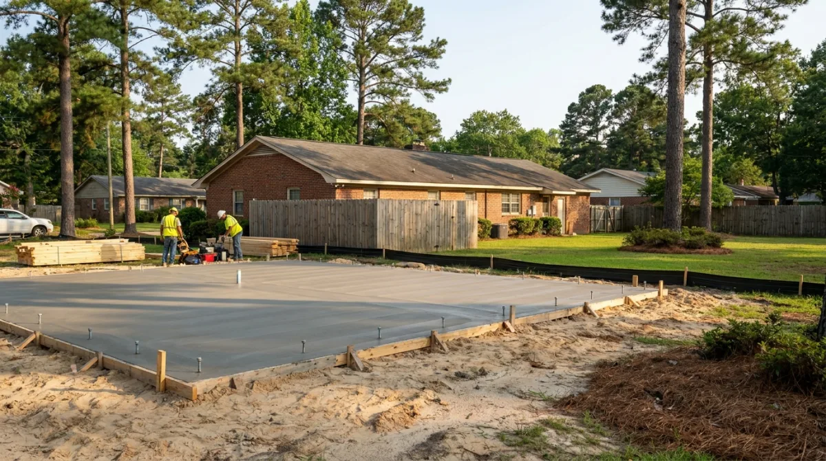 Foundation Installation (2) project in Southern Pines NC