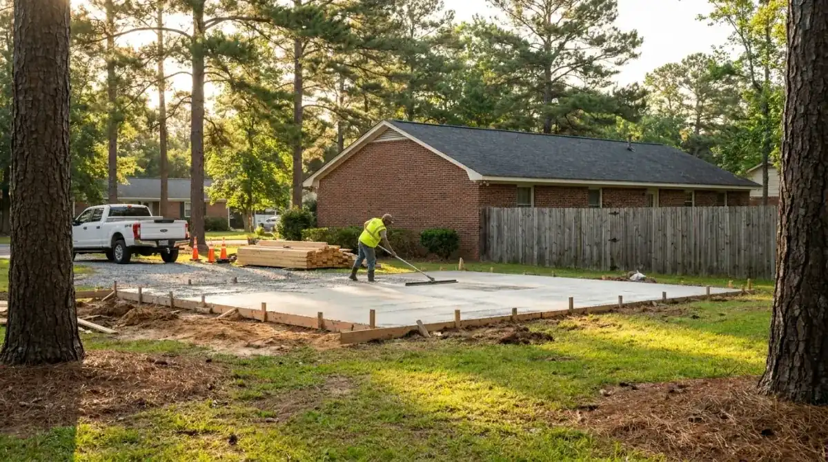 Concrete work near Spout Springs, NC