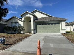 brand new concrete driveway contractors fayetteville nc